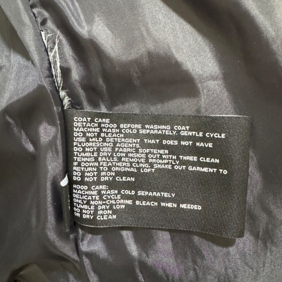 London Fog black puffer coat size small - Picture 9 of 14